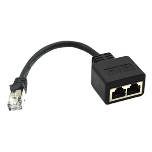 Cáp chuyển đổi Yoo Bộ chia Ethernet 1 đến 2 cho đầu nối LAN Ethernet
