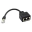 Cáp chuyển đổi Yoo Bộ chia Ethernet 1 đến 2 cho đầu nối LAN Ethernet