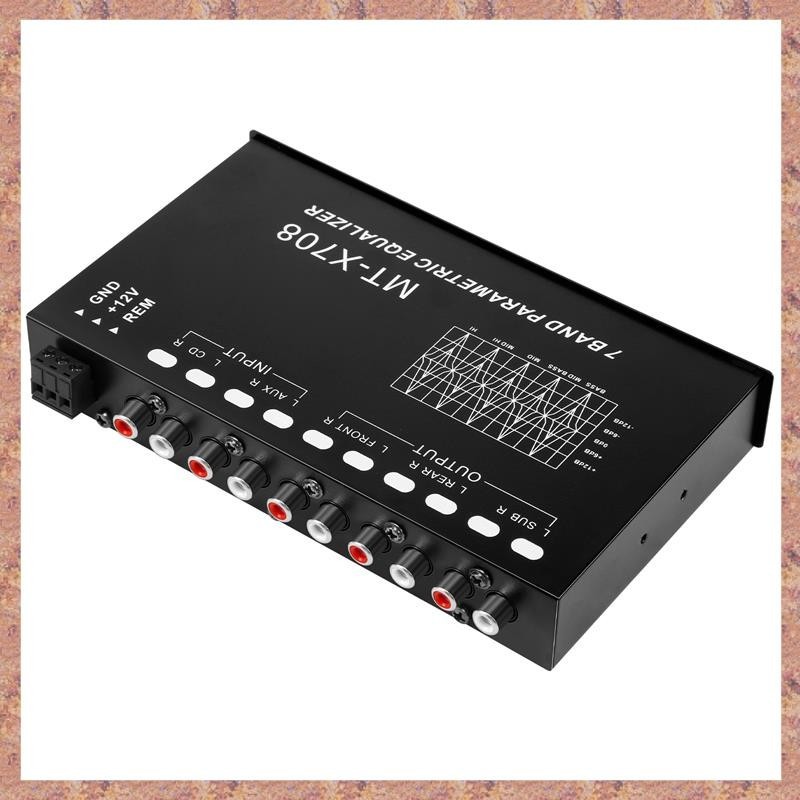 Bộ Khuếch Đại Âm Thanh Xe Hơi EQ Có Công Tắc Đầu Vào CD / AUX (R F C V)