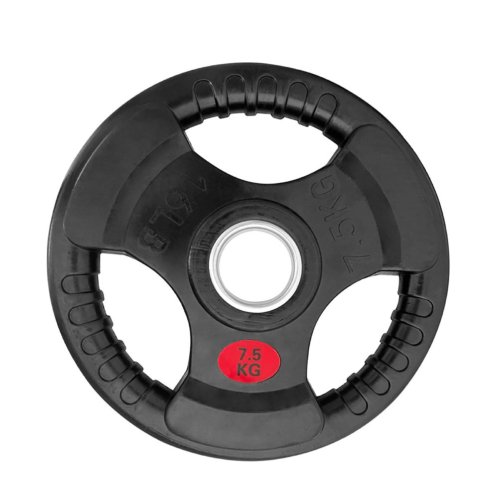 Mô tả BG - Tạ miếng cao cấp bọc cao su non Thái Lan ( 50mm) 7,5KG , Tạ tay tác động nhiều lên cơ tay - 1