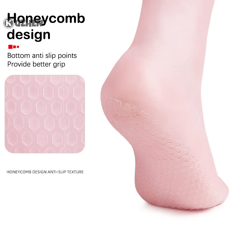 1 Đôi Vớ Gel Silicone Gel Dưỡng Ẩm Chăm Sóc Da Bàn Chân Chống Nứt Nẻ Sử Dụng Tại Nhà / Spa