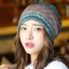Mũ Turban Nữ YRBWD, Mũ Chui Đầu Mỏng In Hình Thoáng Khí, Đầu Quấn Cổ Che Chemo Cap