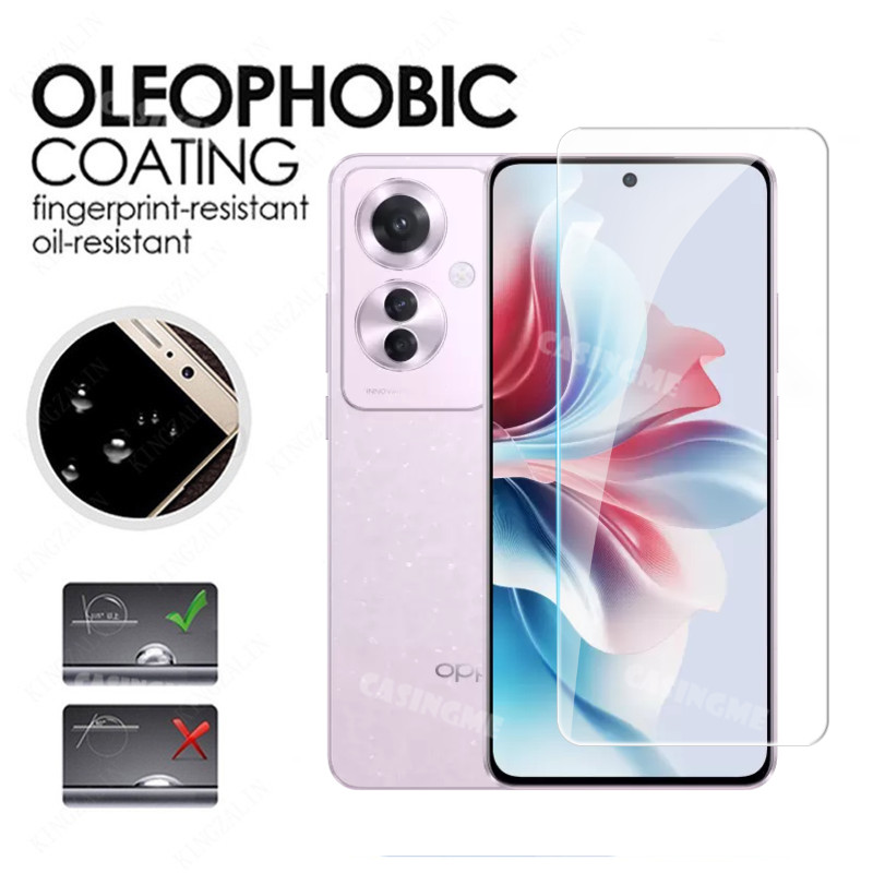 Oppo Reno11 F 5G Phim Bảo Vệ Màn Hình 2 Trong 1 Full Cover Kính Cường Lực Cho Oppo Reno11F Reno 11F Reno 12 F F11 OppoReno11F 5G 2024 Mặt Trước Phim Mặt Sau Ống Kính