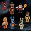 HK1 FNAF Khối Xây Dựng Quà Tặng Cho Trẻ Em Freddy Bonnie Chica Foxy Búp Bê Mô Hình Đồ Chơi Cho Trẻ Em Bộ Sưu Tập KH1
