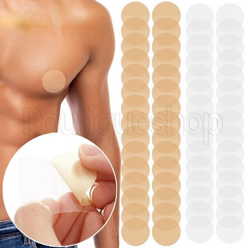 Miếng Dán Đồ Lót Dùng Một Lần - Dán Ngực Cho Nam - Nam Phụ Kiện Thân Thiết - Nắp Núm Vú Nam - Đồ Lót Nâng Vô Hình Chạy Chống Ma Sát Núm Vú Miếng Dán