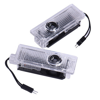 2X Đèn LED Cửa Ô Tô Máy Chiếu Chào Mừng Ánh Sáng Tự Động Phụ Kiện Cho Mini Cooper One S JCW R55 R56 R50 R53 R60 F55 F56 Countryman