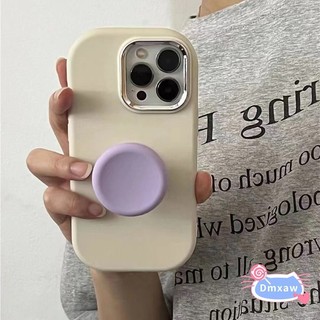 Dành Cho Samsung Galaxy A14 A23 A33 A32 4G A50 A50S A30S A51 4G A71 4G A31 A21S A10S M01S A30 A20 ins Phong Cách Macaron Màu Ốp Lưng Điện Thoại Có Chân Đế Full Cover Bảo Vệ Camera