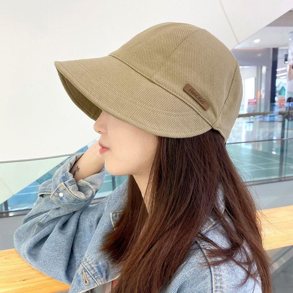 Mũ Nón lưỡi trai dây rút Hand Made, mũ chống nắng nam nữ thể thao Hàn Quốc thoáng má Hat