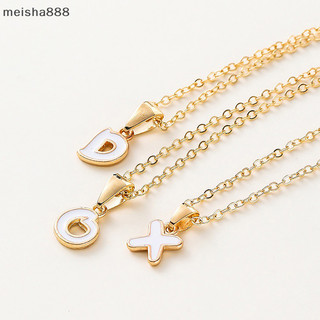 Meisha888 Thời Trang Cá Tính 26 Ban Đầu Vòng Cổ Quyến Rũ Dành Cho Nữ Thiết Kế Cao Cấp Tên Vòng Cổ Nữ Trang Sức Quà Tặng