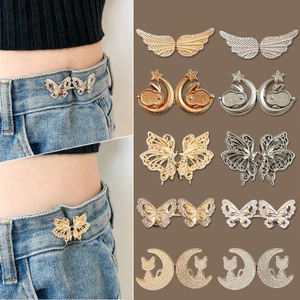 Set 2 Ghim Cài Quần Jean Thời Trang Hàn Quốc Cho Nữ