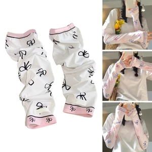 PCF * Tay áo làm mát đi xe đạp cho người lớn mùa hè chống nắng cô gái nơ in hình cánh tay