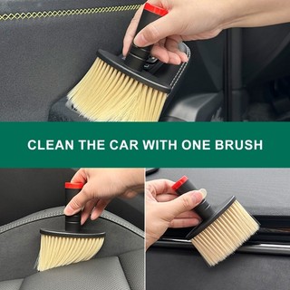 CLII Bàn chải làm sạch ô tô Lông mềm Nội thất ô tô Chi tiết Bàn chải bụi Dụng cụ quét bụi ô tô cho cửa thoát khí Dashbo