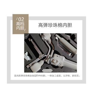 Dành Cho DJI RS4 mini Hộp An Toàn Chống Cháy Nổ Túi Bảo Quản Chống Thấm Nước Bảo Vệ Túi Đeo Vai Ngoài Trời Vali Phụ Kiện camera