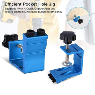 Bộ Định Vị Lỗ Khoan Nghiêng 78 Món - Dụng Cụ Chế Biến Gỗ Hợp Kim Nhôm Chính Xác và Bền Bỉ
