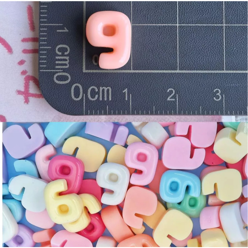 Charm Số 9 Đục