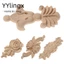 YYlingx Gỗ Khắc Hình Hoa Hồng Dùng Trang Trí Nội Thất DIY