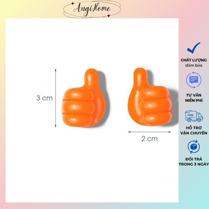 Móc treo dây cáp sạc hình bàn tay độc đáo ANGIHOME