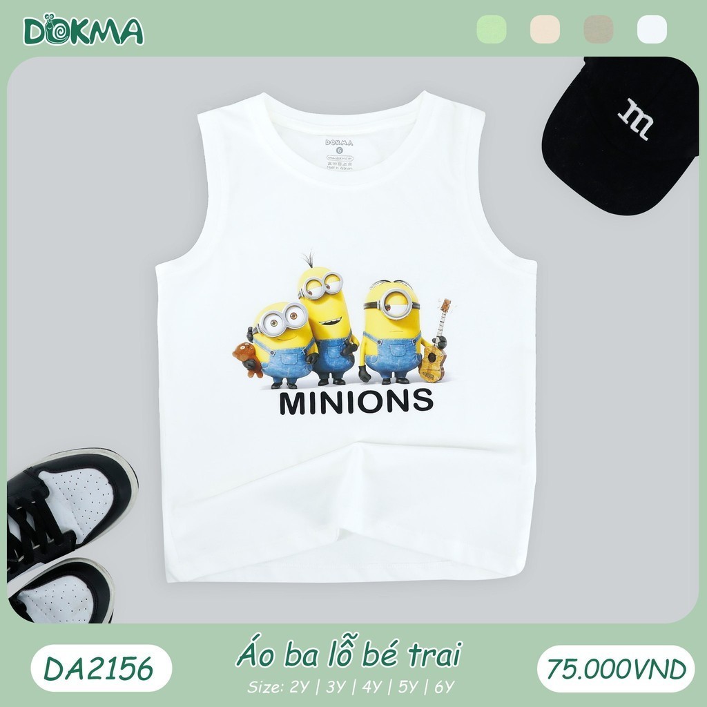 (11-25 kg, 2-7Y) Áo Ba Lỗ Bé Trai BT Nhiều Hình Thù Ngộ Nghĩnh DA2091 DA2156 DA2218 DA2661 DA3043 DA3044