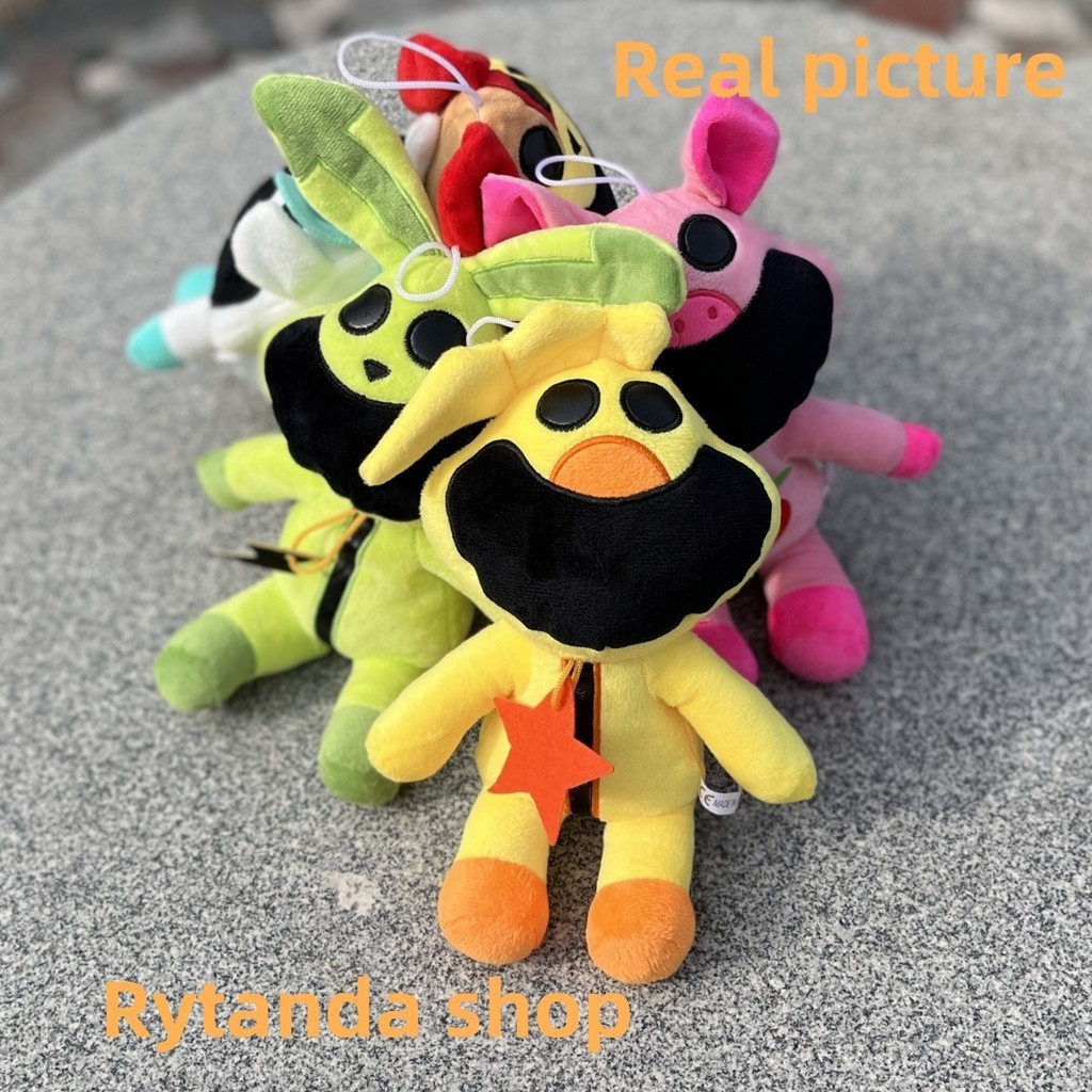 Rytanda Smiling Critters Poppy Playtime 3 Plushie Cười Critters Đồ Chơi Sang Trọng Gối Mềm Trang Trí Nhà Cửa Quà Tặng Ngày Trẻ Em