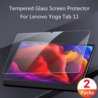2 Chiếc 9H HD Kính Cường Lực Cho Lenovo Yoga Tab 11 YT-J706F 11inches 2021 Máy Tính Bảng Bảo Vệ Màn Hình Chống Cháy Nổ Phim