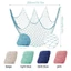 Trang trí lưới cá theo chủ đề biển FUHUIOT, Lưới cá treo tường bằng dây Cotton đầy màu sắc, Đồ dùng dự tiệc bãi biển Hawaii Trang trí 1x2M Treo ảnh tường Tiệc bãi biển