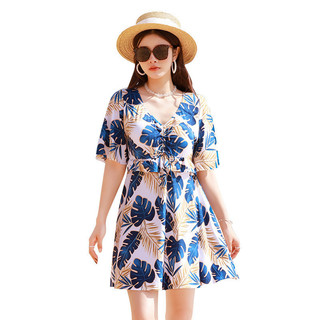 Đồ Bơi Của Mẹ Nữ 2024 Mới Bụng-Covering Giảm Béo Bảo Thủ Một Mảnh Đầm Trung Niên Và Người Cao Tuổi Nóng Mùa Xuân Kích Thước Lớn Đồ Bơi Mùa Hè 111B