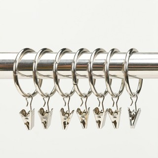 bộ 10 kẹp treo rèm cửa sổ 35-63mm nhiều màu mini SUNND