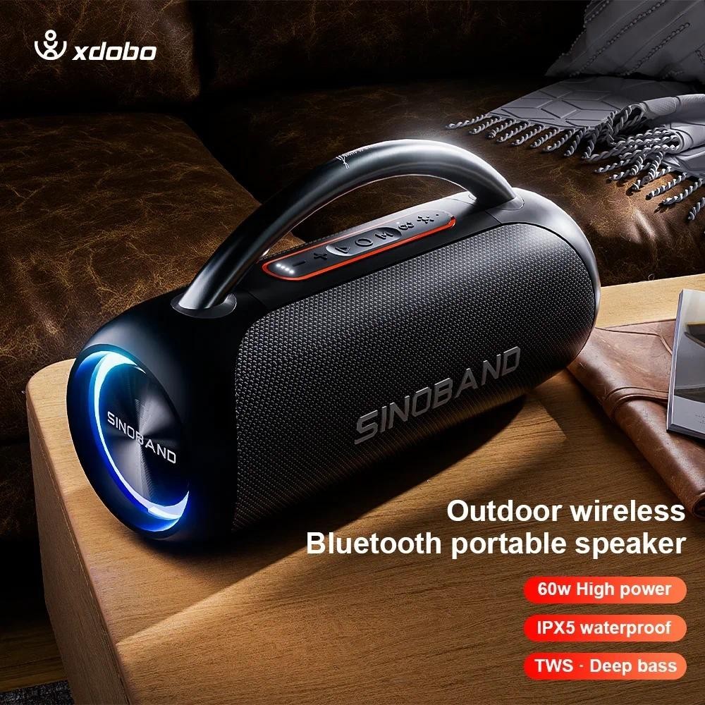 Altoparlante Bluetooth XDOBO Sinoband 3 Kingdoms – 40W, 20 Ore Di Batteria, IPX6, Bluetooth 5.3, Suono Potente E Portatile