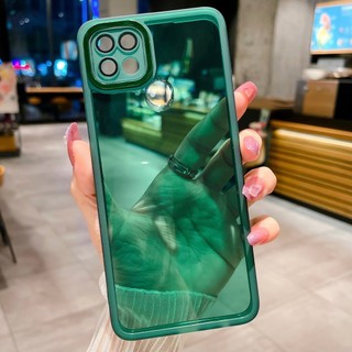 Ốp lưng Realme c12 c25 c25s RMX3193 RMX3191 RMX3195 RMX2189 RMX3197 Phim bảo vệ ống kính máy ảnh Vỏ mềm trong suốt mạ điện