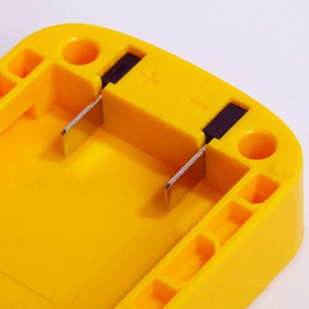 Bộ chuyển đổi DIY CORALTIDE, Đầu nối pin bền ABS, Đế giữ di động cho pin Lithium Makita / DeWalt / WORX / Milwaukee 18V