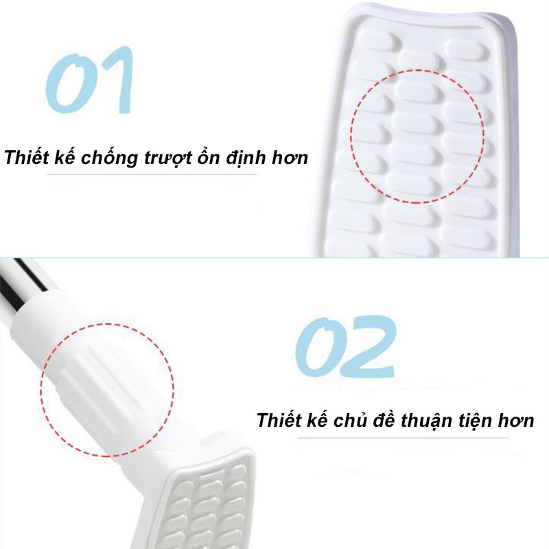 Thanh treo đa năng inox không cần khoan tường，Tường Cây Treo Quần Áo Thông Minh