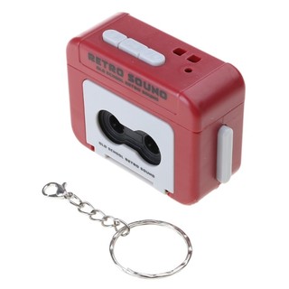 Tape Recorders Pendants Mini Recordable Music Box Pendants Ornaments