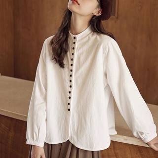 Áo khoác cardigan nữ tay dài rộng rãi phong cách đại học retro nhỏ nhắn giảm giá [thiết kế áo mùa xuân mới] màu sắc đồng nhất