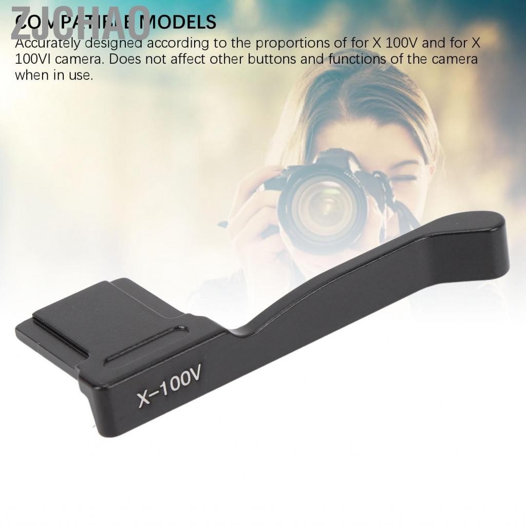 Zjchao Yunseity Hot Shoe Mount Thumb Rest Grip cho máy ảnh CNC gia công x 100VI