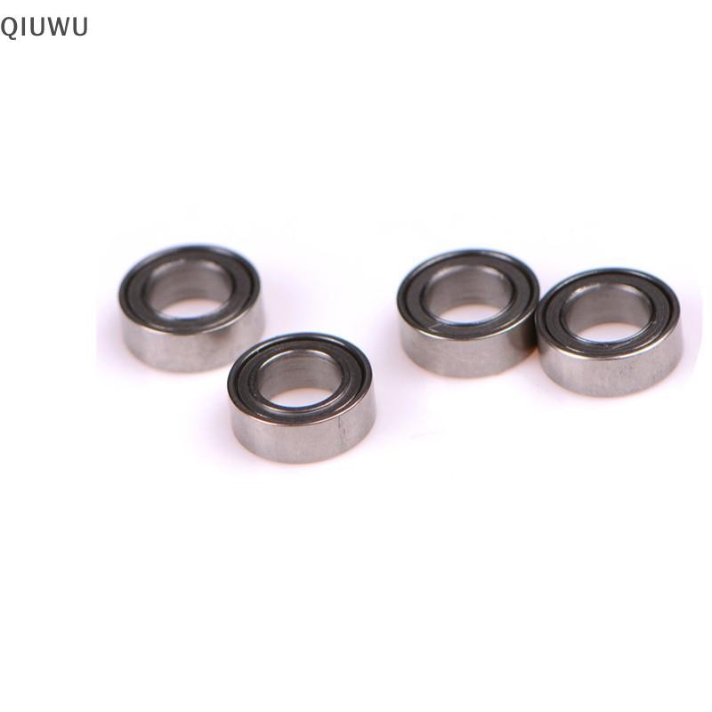 Qiuwu 4 vòng bi MR74ZZ 4 * 7 * 2.5 4x7x2.5mm tấm chắn kim loại MR74Z vòng bi Mới.