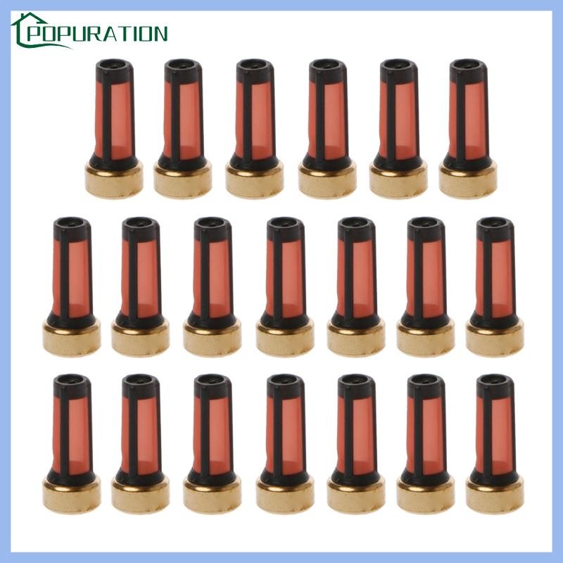 20 Pcs Fuel Injector Micro Basket Filter For   for  Injector Rep Kits