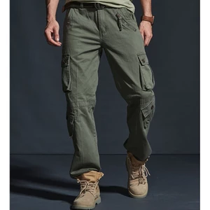Quần túi hộp ống suông chiến thuật VANCENI_Military Combat Pants Straight