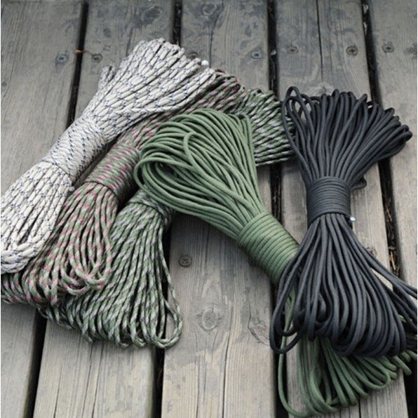 Cuộn dây dù Paracord 7 lõi tactical_dã ngoại_phượt