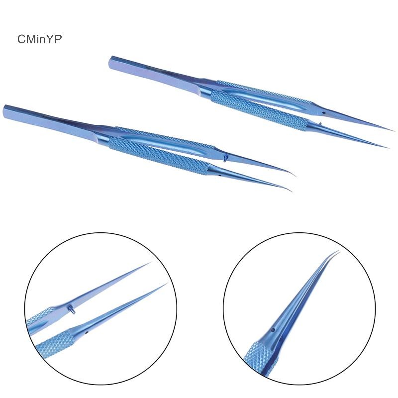 Dụng cụ sửa chữa nhíp hợp kim titan CMinYP Nhíp vân tay chính xác cạnh 0,15mm Glory