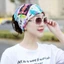 TOPTOOLCX Turban, Mũ Baotou lụa băng chống nắng, Mũ mềm thoáng khí thời trang dành cho nữ