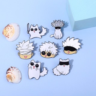 20 Phong Cách "Jujutsu Kaisen" Men Trâm Cài Nhân Vật Anime Ba Lô Huy Hiệu Lưu Niệm Huy Hiệu Kim Loại Phụ Kiện Quà Tặng Cho Bạn Bè