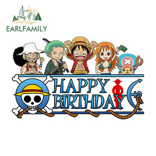 EARLFAMILY 13cm Miếng Dán Xe Ô Tô Chống Thấm Nước Campervan Xe Máy Cản Sau Kính Chắn Gió Decal Tắc Xước Thú Vị Nhãn Xe Hơi