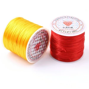 Dây co giãn xâu chuỗi hạt, dây cước lụa, thun co giãn xỏ vòng tay TOOLM