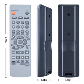 Mới AXD7407 Điều Khiển Từ Xa Cho Pioneer Đầu DVD XV-DV232 XV-DV240 XV-DV350