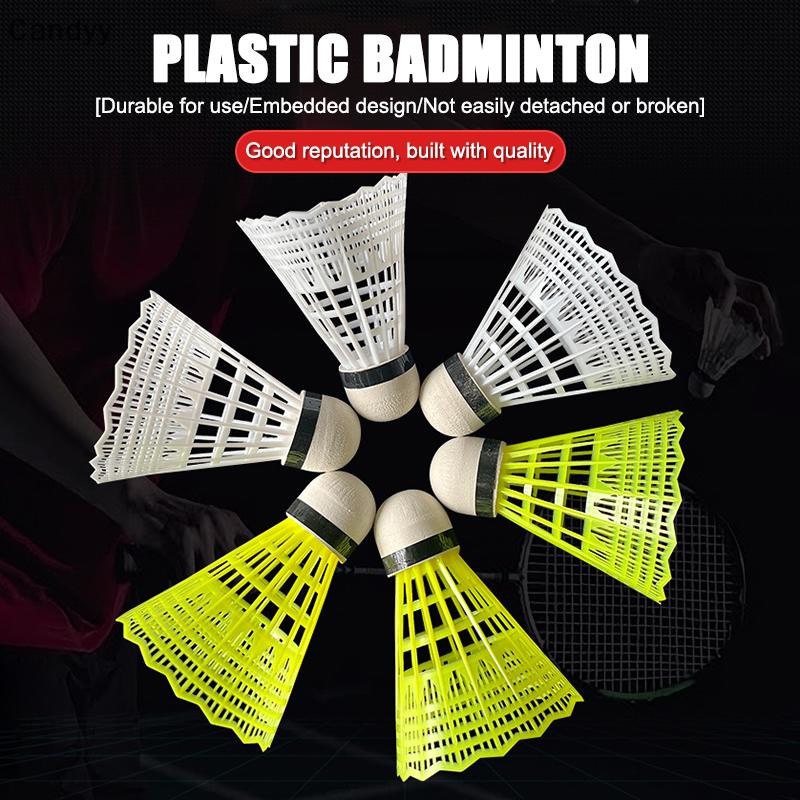 Ndy Nhựa Cầu Lông Bóng Nhựa Nhiều Màu Sắc Bóng Nhựa Nylon Bóng Cầu Lông Nylon Bóng Chơi Bóng Chống N
