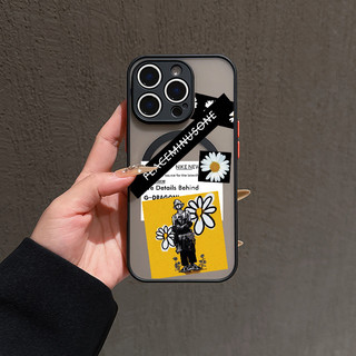 Ốp lưng cảm giác da từ tính G-Dragon Daisy cho IPhone 17 16 / 15 / 14 / 13 / 12 / 11 Pro Max X XS XR XSMAX 12MINI 13MINI 7 8 6 6S + Plus SE 2020 / 2022 Vỏ bọc CXFG