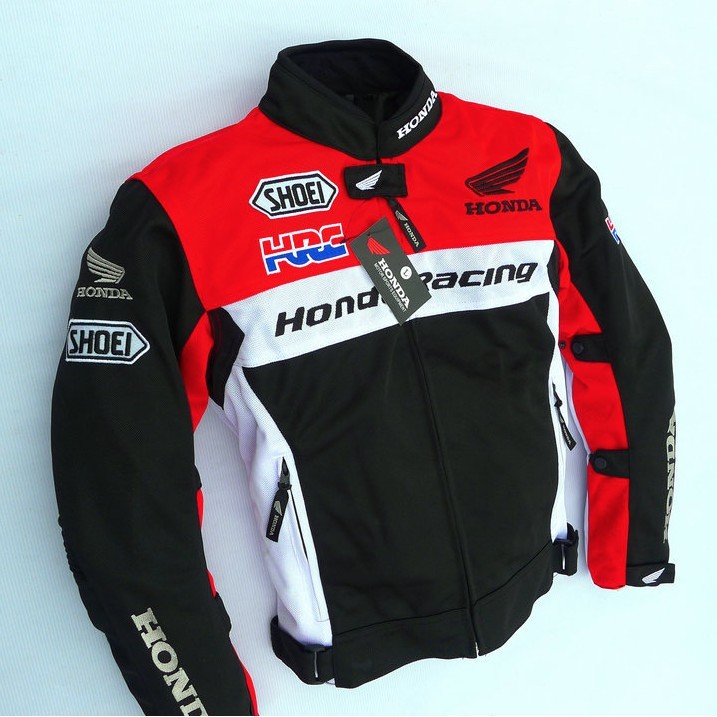 Áo khoác bảo hộ Honda Racing ( kèm bộ gù giáp ) _racing