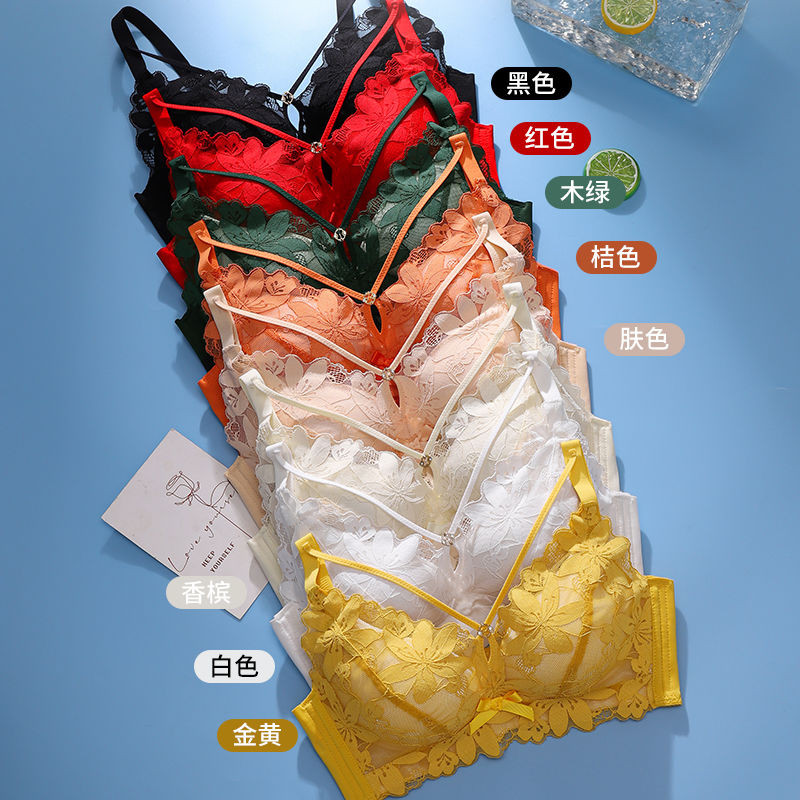 Đồ lót đẩy không dây siêu dày 8cm gợi cảm thoải mái có thể điều chỉnh Bộ áo ngực siêu dày 8cm