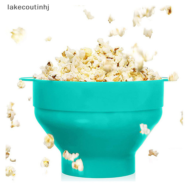 Lu Bếp Lò Vi Sóng Bắp Rang Bát Xô Silicon DIY Popcorn Maker Có Nắp Chip Món Ăn Trái Cây Chất Lượng Cao Dễ Dàng Dụng Cụ Bắp Rang tinhj