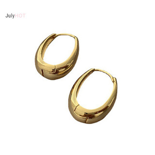 Julyhot 1 Cặp Bông Tai Vòng Nhỏ Phong Cách Cổ Điển Màu Vàng Đơn Giản Tinh Tế Bông Tai Hình Chữ U Cho Bé Gái Quà Tặng Phụ Kiện Trang Sức Đẹp Massivedeals